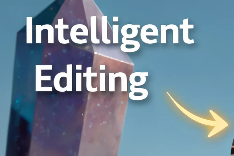 Rótulo del gráfico que dice «Edición Inteligente» en español